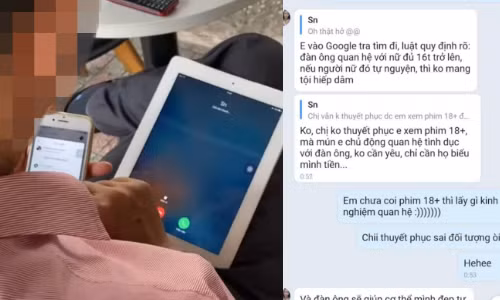 Chia sẻ mới nhất của người anh tố bạn trai của mẹ gạ gẫm em gái chưa đủ 16 tuổi