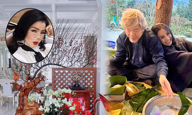 SAO VIỆT 27 TẾT: Lệ Quyên bày trí biệt thự xa hoa đón Tết, Thanh Lam tình tứ bên bạn trai
