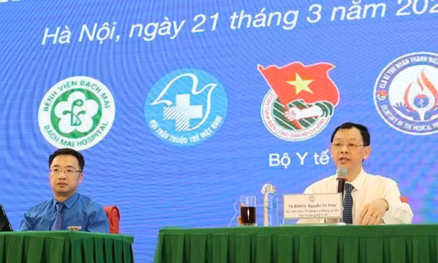 Bí thư T.Ư Đoàn Nguyễn Tường Lâm: Thanh niên ngành Y tế là niềm tự hào của xã hội