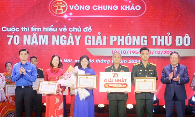 Hơn 1,3 triệu lượt thí sinh thi tìm hiểu '70 năm Ngày Giải phóng Thủ đô'