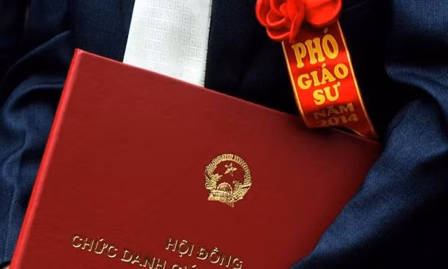 405 ứng viên đạt tiêu chuẩn Giáo sư, Phó Giáo sư