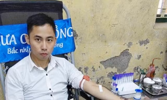 Chàng trai hiến máu 29 lần trong 10 năm