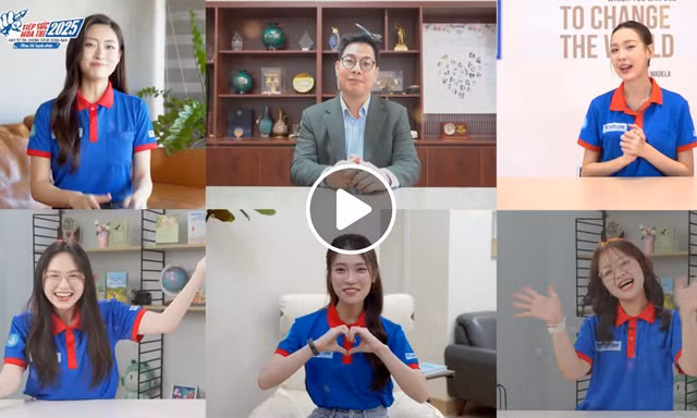 Sĩ tử 2K7 sẵn sàng bước vào kỳ thi, tình nguyện viên túc trực hỗ trợ
