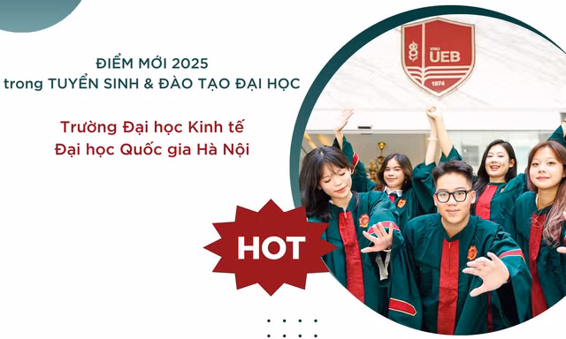 Trường ĐH Kinh tế (ĐHQG Hà Nội) tuyển sinh 3.000 chỉ tiêu, 13 phương thức xét tuyển, mở rộng quốc tế hóa