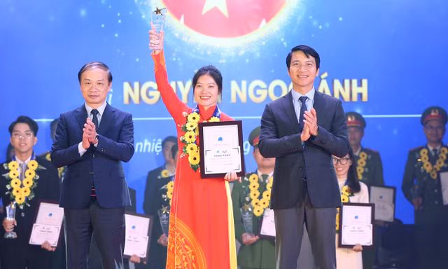 Vinh danh 20 gương thanh niên tiêu biểu đóng góp cho xã hội