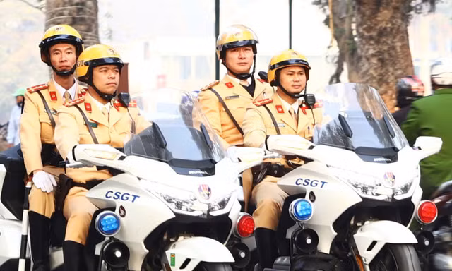 Hà Nội ra quân cao điểm bảo đảm an ninh trật tự và an toàn giao thông dịp Tết Nguyên đán 2025