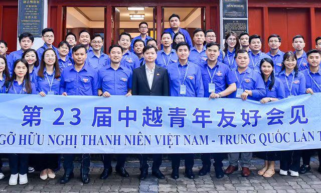 Gặp gỡ hữu nghị thanh niên Việt Nam – Trung Quốc năm 2025: Vững vàng lý tưởng, vun đắp hữu nghị