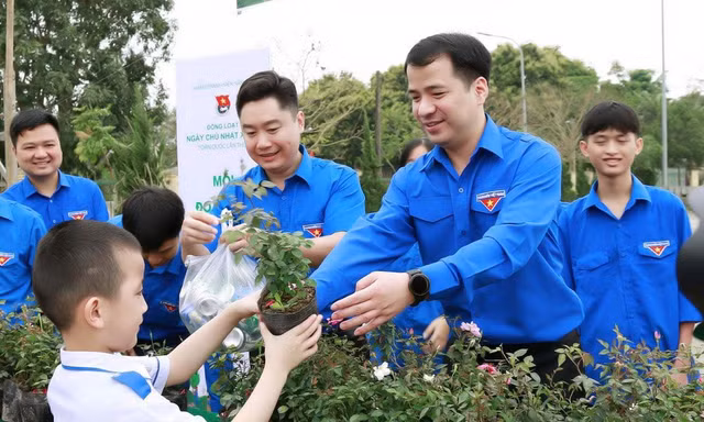 Nhiều công trình, phần việc ý nghĩa của tuổi trẻ Nghệ An trong Tháng Thanh niên