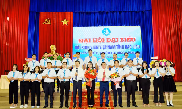Thành lập Hội Sinh viên tỉnh Bạc Liêu