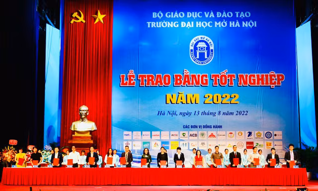 35 doanh nghiệp kí kết hợp tác tuyển dụng sinh viên ĐH Mở Hà Nội sau khi tốt nghiệp