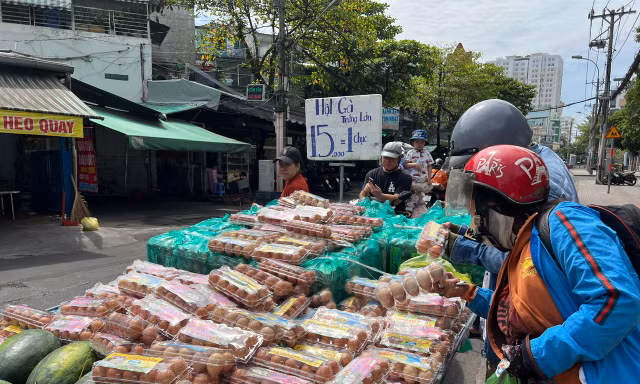 Vì sao trứng gà tràn chợ, giá chỉ 1.500 đồng/quả?
