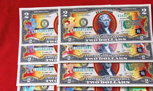 Tờ 2 USD hình có có giá lên tới 500.000 đồng/tờ