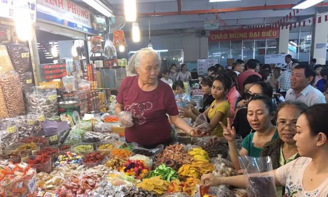 Chợ An Đông sức mua hiện tại không tăng bao nhiêu so với ngày thường