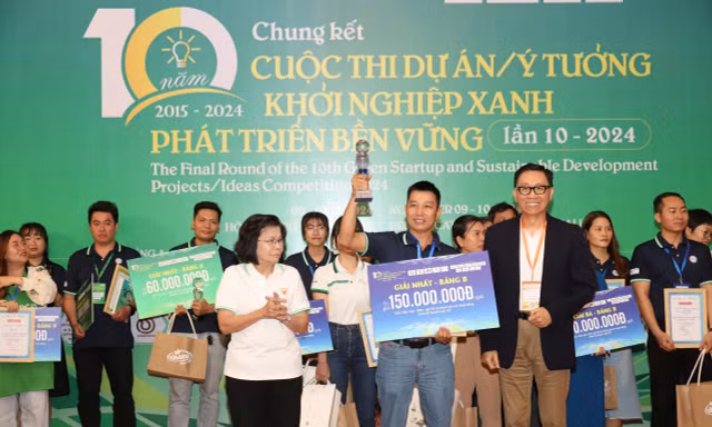 Nhiều dự án độc lạ tranh tài khởi nghiệp xanh
