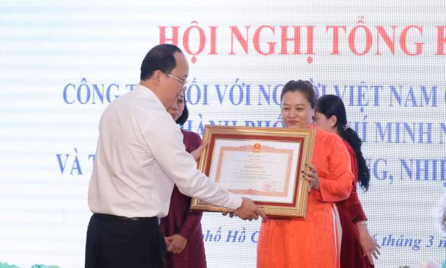 Phó Bí thư Thường trực Thành uỷ TPHCM: Thu hút tối đa nguồn lực kiều bào