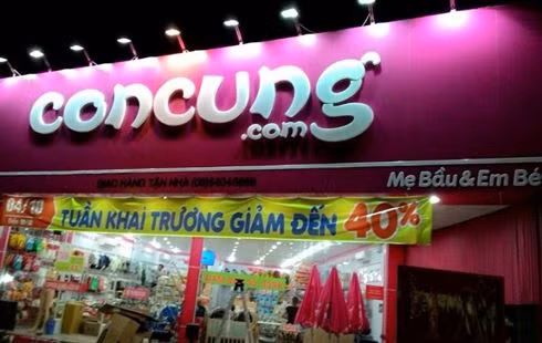 Một cửa hàng thuộc hệ thống Con Cưng tại TP HCM. 