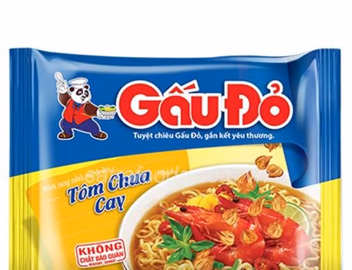 Bộ Công Thương vừa có văn bản yêu cầu báo cáo sản phẩm Mì ăn liền Gấu Đỏ của Asia Foods do có chất cấm EO