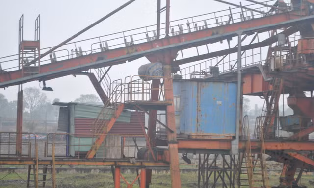 Dự án mở rộng Nhà máy Gang thép Thái Nguyên giai đoạn 2 đang "đắp chiếu" và chôn của TISCO gần 4.800 tỷ đồng từ nhiều năm nay. Ảnh: Nguyễn Bằng.