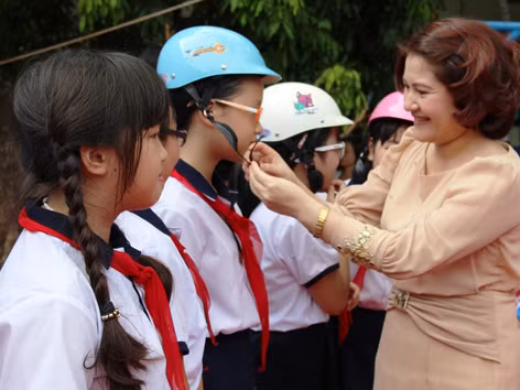 Ngày hội thiếu nhi với văn hóa giao thông