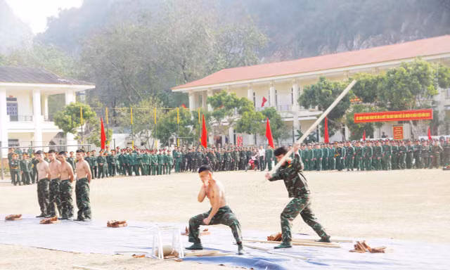 Lực lượng vũ trang Sơn La ra quân huấn luyện với tinh thần ‘thần tốc, quyết thắng’