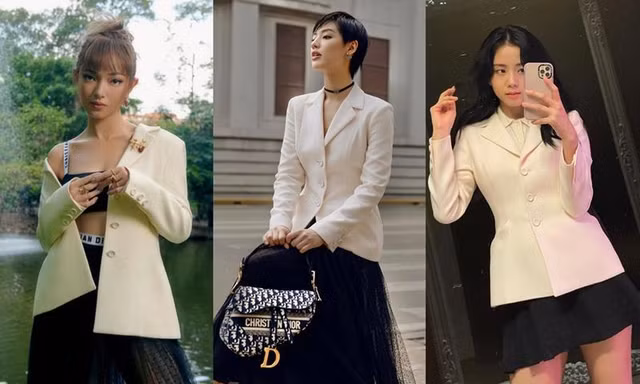 Cùng mặc áo Dior, Khánh Linh và Châu Bùi mix đồ cao tay hơn đại sứ thương hiệu Jisoo
