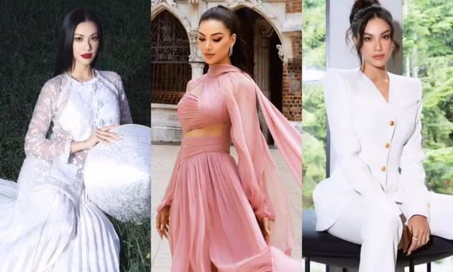 Á hậu Kim Duyên diện đồ nổi bật khi làm giám khảo Miss Supranational 2024