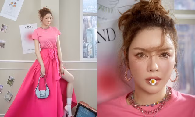 Lý Nhã Kỳ khoe bộ ảnh với thông điệp "Thời trang là ngôn ngữ của tự do sáng tạo"