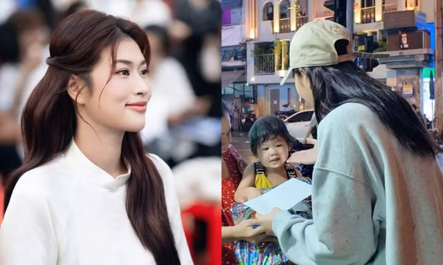 Ngày Quốc tế Thiếu nhi đầy ắp yêu thương của Hoa hậu Đoàn Thiên Ân
