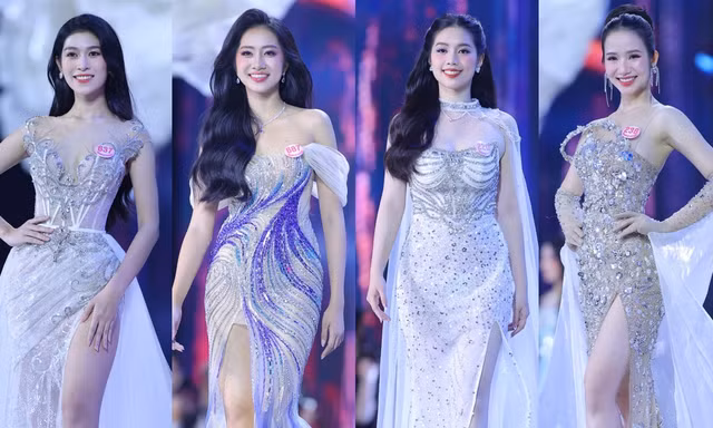 Nhan sắc lộng lẫy của Top 41 Hoa hậu Việt Nam 2024 trong trang phục dạ hội