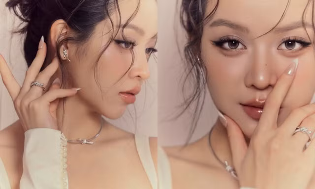 Hoa hậu Thanh Thủy khoe bộ ảnh chụp cùng thương hiệu trang sức xa xỉ