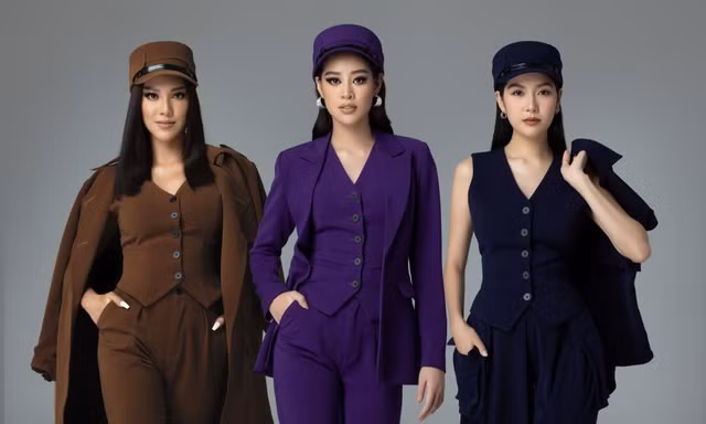Tung ảnh quảng bá Miss Universe Việt Nam, Top 3 Hoa hậu Hoàn vũ 2019 bị chê style lạc lõng