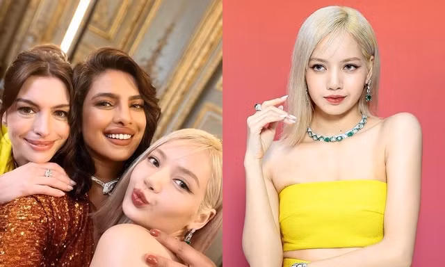 Lisa BLACKPINK khoe thân hình đẹp như tượng tạc bên 2 mỹ nhân Hollywood