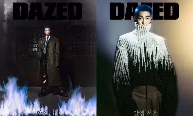 RM BTS lên bìa DAZED Hàn số tháng 10, thần thái chuẩn người mẫu chuyên nghiệp