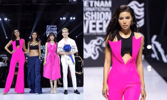 Siêu mẫu Minh Tú làm vedette trong show thời trang nhưng lại bị nhà thiết kế “bơ đẹp”?