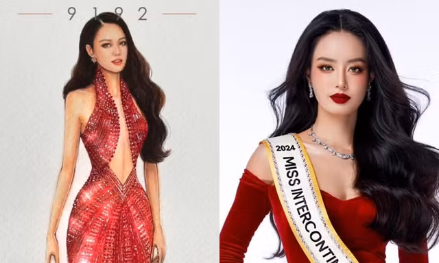 Bùi Khánh Linh hé lộ mẫu váy dạ hội cho Chung kết Miss Intercontinental 2024