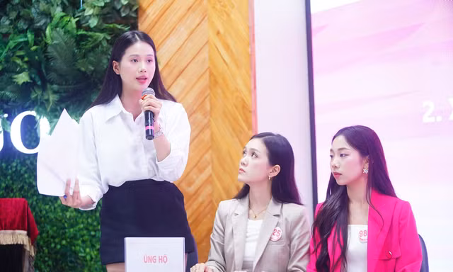 Top 41 Hoa hậu Việt Nam 2024 thể hiện kiến thức đa dạng trong thử thách hùng biện