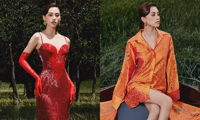 Hoa hậu Tiểu Vy diện trang phục dạ hội, khoe sắc giữa xứ Đà Lạt mộng mơ