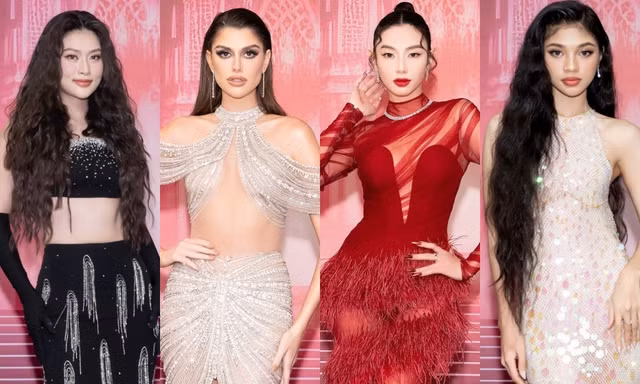 Á hậu Minh Kiên lần đầu đọ sắc cùng dàn hậu quốc tế tại Bán kết Miss Grand International 2023