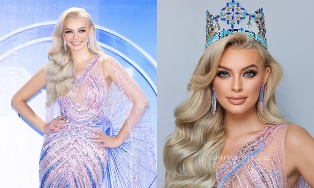 Cận cảnh nhan sắc được khen đẹp hơn cả búp bê của Miss World Karolina Bielawska