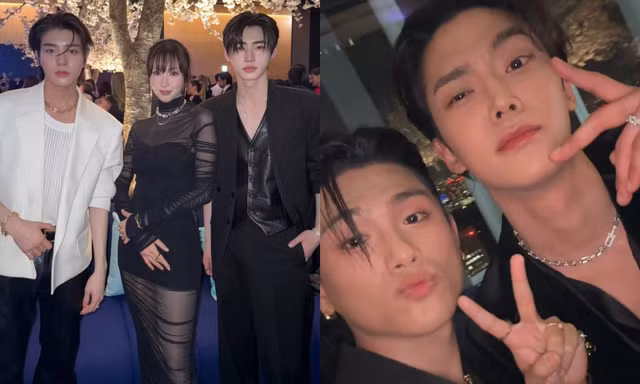 Min và GREY D gặp gỡ Hứa Quang Hán, Pharrell Wiliams, ENHYPEN tại Tokyo