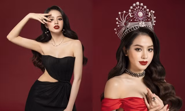 Hoa hậu Thanh Thủy khoe nhan sắc chuẩn beauty queen, đẹp sắc sảo trong bộ ảnh mới