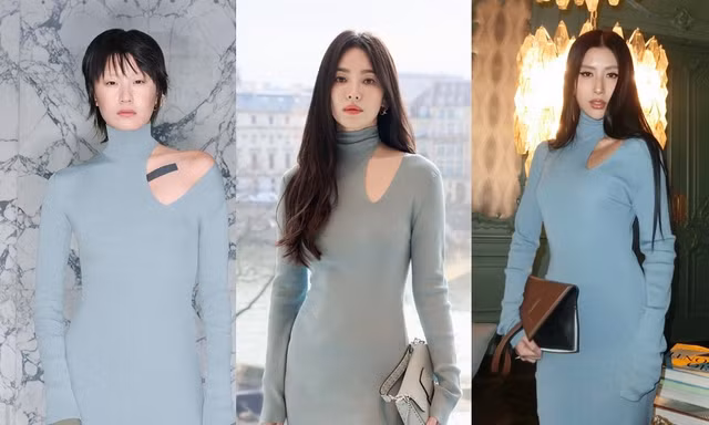 Quỳnh Anh Shyn đụng hàng váy áo với minh tinh Song Hye Kyo và loạt sao quốc tế