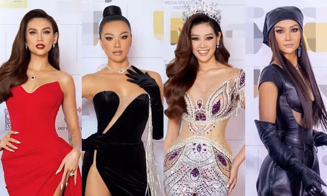 Hoa hậu H’Hen Niê, Khánh Vân cùng dàn mỹ nhân đọ sắc trên thảm đỏ Miss Universe Vietnam