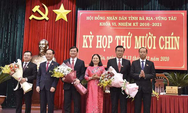 Ông Nguyễn Công Vinh giữ chức Phó chủ tịch UBND tỉnh Bà Rịa- Vũng Tàu