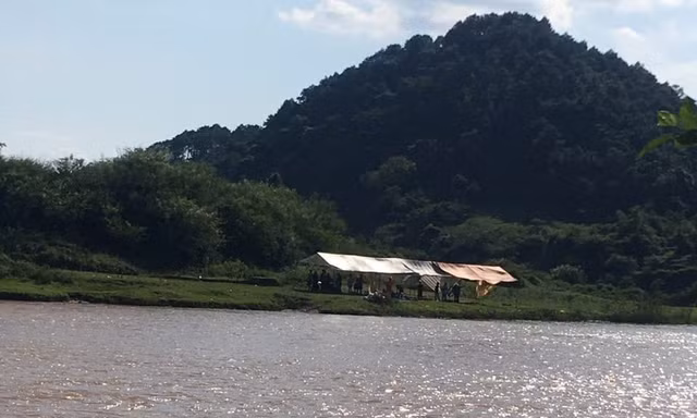 Nơi xảy ra sự việc đuối nước.