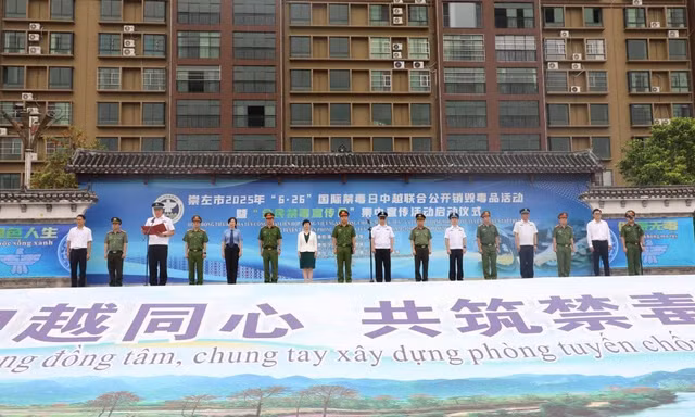 Phòng chống tội phạm ma túy qua biên giới Việt Nam- Trung Quốc. 