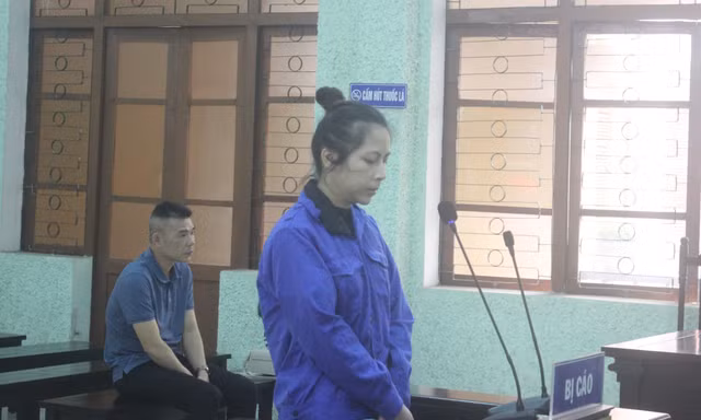 Bị cáo Hoàng Thị Lệ Thương -Ảnh: P.0