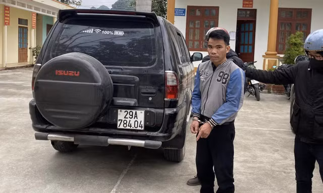 Đối tượng Quân và tang vật. 