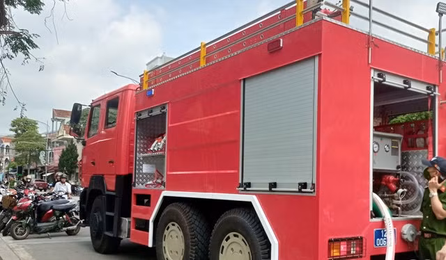 Hiện trường vụ cháy. Ảnh: TL