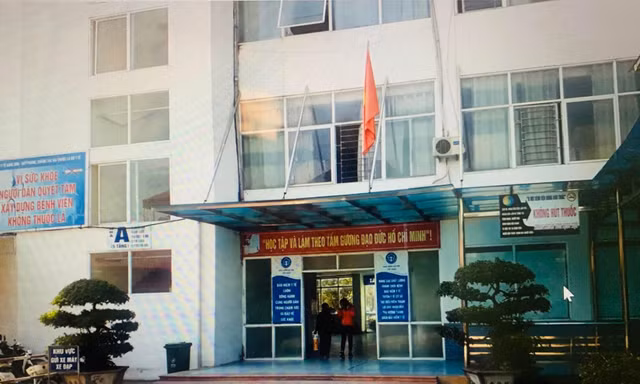Trung tâm Y tế huyện Chi Lăng, nơi xảy ra vụ việc tiêu cực -Ảnh: Duy Chiến 